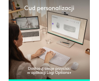 Logitech Signature Comfort Plus MK880 biały - 1533425 - zdjęcie 10